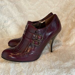 Enzo Angiolini dark purple shoes size 7